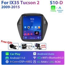 JMCQ-2 딘 4G 안드로이드 11 자동차 라디오 현대 IX35 투싼 2 2009-2015 스테레오 멀티미디어 비디오 플레, 17 S10-D-Camera