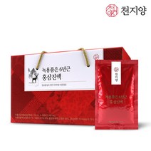 천지양 녹용품은 6년근 홍삼진액(1개월분) 선물세트, 1박스, 30포