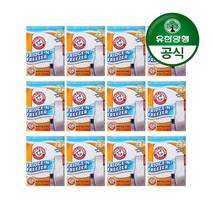 암앤해머 에프 앤 에프 (프리지 앤 프리저) 냉장고 탈취제, 396.8g, 12개