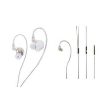 밥쇽 TINHIFI T1S 10mm 드라이버 유닛 2PIN 호환 케이블 이어폰 HiFi 휴대용 베릴륨 코팅 IEMs T2, 09 White mic, 09 White mic