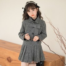 도오빠 리아빌라 주니어 투피스 여아용 스커트 자켓 정장 상하세트 초등학생 치마