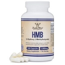 더블우드 HMB 1000mg 캡슐, 120개입, 3개