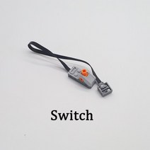 레고 호환 기술 부품 모터 다중 전원 기능 MOC PF 빌딩 블록 X-XL-M-서보, [09] Switch
