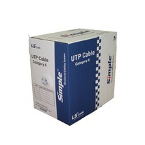 LS전선 CAT.6 UTP 랜케이블 박스 (그레이 300m) 랜/광통신 장비-랜케이블/랜장비, 선택1, 선택1