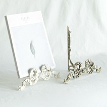 바보사랑 리본 이젤 2color (소) .썸몰, 상세설명 참조, 화이트