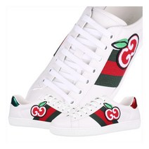 구찌 [구찌] GG 애플 에이스 스니커즈 (611376 DOPE0 9064)