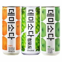 데미소다 사과 250mlx30캔, 30캔, 250ml