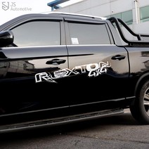 [JS AUTOMOTIVE] G4 G9 올뉴 더뉴렉스턴 스포츠 칸 튜닝 랩핑 오프로드 데칼 스티커 도어 트렁크 본넷 인테리어 용품, A타입-대