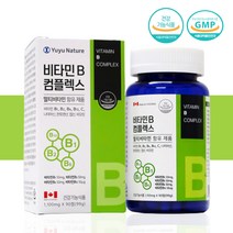비타민B 컴플렉스 고농축 b군 b1 b5 b12 활성 시아노코발라민 비군 수용성 b100, 1박스