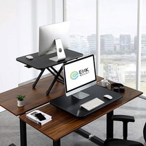 엔키마운트 스탠딩 테이블 모션데스크 스탠워크 높이조절 책상 ENK-SD108, 우드
