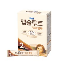 앱솔루트 명작 분유 2단계 스틱(6~12개월) 14g 20개, 분유 3단계(12~24개월) 800g 1캔