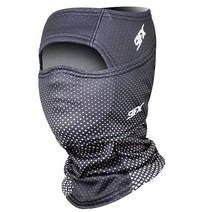 9FX 오픈형 겨울 바라클라바 오토바이 마스크 복면, 도트베리에이션 화이트