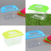 곤충 채집통 중형 곤충 채집망 파충류 사육장 곤충 집 파충류 사육케이지