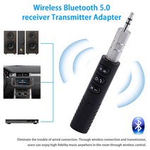 3.5mm Jack BluetoothCompatible Audio Receiver AUX Car Wireless Transmitter Mobile Phone BT Speaker A