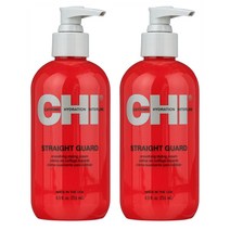 CHI Straight Guard Styling Cream 미국 치 스트레이트 가드 헤어 스타일링 크림 251ml 2통
