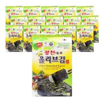 좋은세상 광천내포올리브김[4gx16단x8팩]1박스, 1개, box