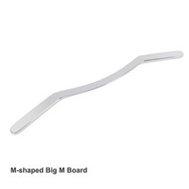 바디 페이스 괄사 마사지 스테인레스 스틸 iastm 도구 깊은 조직 guasha 근막 회복 근육 이완 gua sha 스크래핑 보드셀룰라이트 리프팅 림프순환, 큰 m 모양
