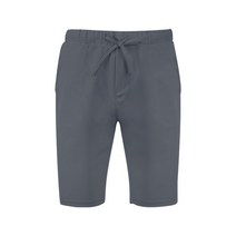 레디핏 레디핏_ 그레이 스판 5부 밴딩 슬랙스 반바지_AJ652