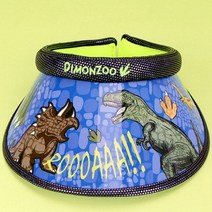 공룡캐릭터모자 자외선차단모자 남아썬캡 초등 여아 남아 아동 유아 어린이 모자 야외활동 필수품 선캡