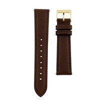 [Nordgreen] 노드 그린 교환 벨트 18 mm폭 순정 가죽 스트랩 36 mm페이스 대응 브라운 골드 쇠장식 ST18 POGOLEBR [병행 수입품]