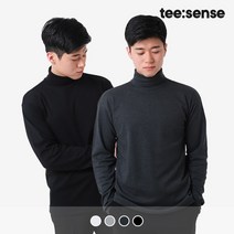 DM 긴목폴라 티셔츠 여성 남성 커플 긴목 S~2XL 빅사이즈 교복 학생 빅사이즈