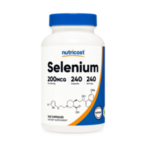 뉴트리코스트 셀레늄 200mcg 캡슐 글루텐 프리, 240개입, 1개