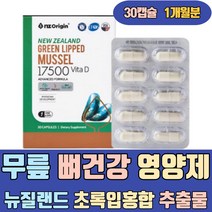 무릎 뼈 건강 뉴질랜드 초록입홍합 추출물 99% 비타민D 식물성 캡슐 녹색 그린 오일 분말 건강식품 에좋은 음식 식품 조인트 케어 플러스 JOINTSUPPORT 어깨