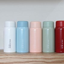 오슬로 미니 보온보냉병 텀블러 200ml, 핑크