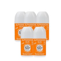 익스트림 썬 스포츠 롤 온 70g Alphanova Sun Creme Sport, 5팩