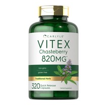 칼라일 바이텍스 체스트베리 820mg 320 캡슐, 1개, 기본