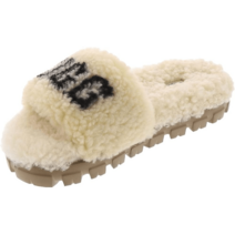 어그부츠 UGG174 코제타 컬리 그래픽 여성 슬리퍼