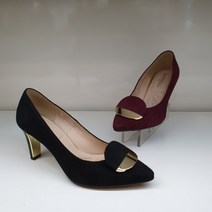 [탠디] 여성7cm 블랙세무스틸레토힐 WM120M220SA101