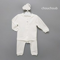 무지양면 신생아 내복 유아내의