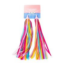 킥보드 리본 유아 퀵보드 스쿠터 악세사리 수술, 리본레인보우