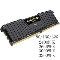 Corsair-Vengeance LPX RAM 메모리 DDR4 8/16/32GB 3200/3600Mhz DIMM 데스크탑 메모리 키트 1.35V AMD 및 인텔 최적화된 데스크, 16GB  3600MHz