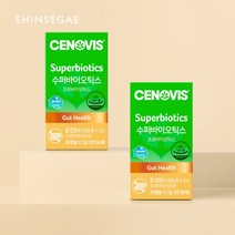 세노비스 수퍼바이오틱스/30캡슐x2팩 [명절 이후 순차배송], 백화점선물포장+쇼핑백