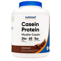 Nutricost Casein Protein Powder Chocolate 뉴트리코스트 카제인 프로틴 파우더 초콜릿 2.268kg