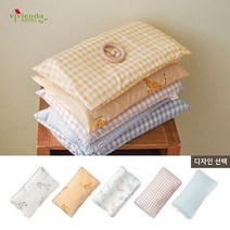 [비비엔다] 천연라텍스 아기베개용 교체커버 모음, 아이스팝 (인견 커버)