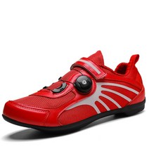 실내자전거 홈쇼핑실내자전거 좌식 BETOOSEN 남성과 여성 편안한 야외 도로 사이클링 신발 실내 자전거 운동화, [05] 40, [08] DC1118B Red