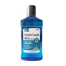 [올웨이스케어] 덴탈가글 스트롱민트/ 스페아민트향/ 쿨링민트 자일리톨햠유 1000ml 가글액, 4개