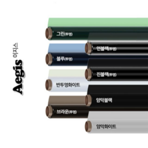 오너클랜 Aegis 투명 단열필름 5m x 1m, 연블랙 본품