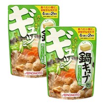 아지노모토 나베큐브 토리다시 우마시오 8개입 x 2봉지