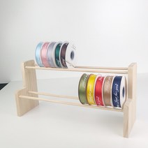 시뮤꾸 리본걸이 리본 거치대 정리대 걸이대 꽃집 정리, 올려놓는 2단