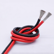 실리콘 전선 실리콘 케이블 1m단위 2 - 22 AWG 12종류, 2AWG, 블랙
