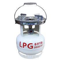 3kg가스통 인도산 + 동성 해바라기버너 정품 DSR-1005 충전기한 2032년