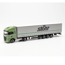 Herpa 315227 이베코 S-Way 트레일러트럭 Stohr 자동차 모형