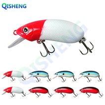 [QISHENG] 플로팅 cc-미노우 9종 세트 농어 방어 부시리 하드베이트 루어낚시 배스낚시, 혼합 색상D, 9g