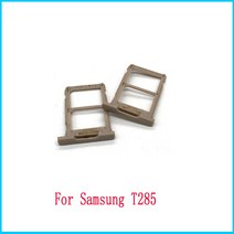 삼성 갤럭시 탭 T285 A2 T595 T590 SM-T595C SM-T590C 리더 Sim SD 카드 트레이 홀더 슬롯 어댑터 교체 부품, [03] T595T590 single blue
