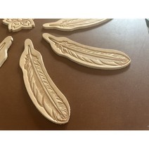 수제 가죽 북마크 책갈피 키링 이태리 베지터블 가죽 마음새김 가죽공예, 2.  키링