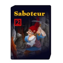 보드 게임 Saboteur 2 듀얼 테이블 전체 영어 드워프 마이너 2-2 인 플레이어 가족 파티 카드, 03 saboteur 2